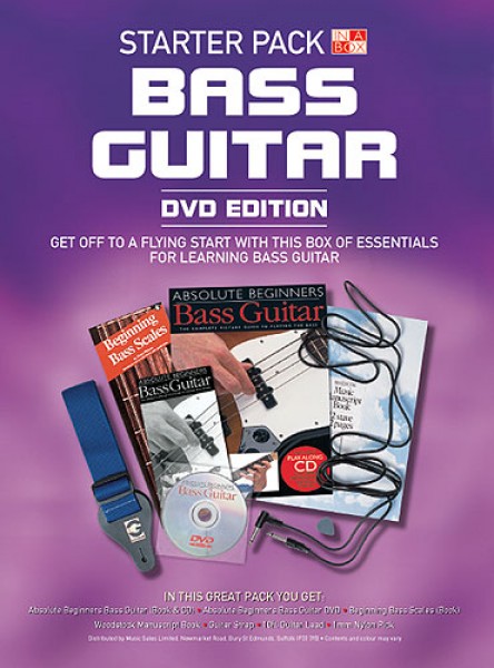 In A Box Starter Pack: Bass Guitar