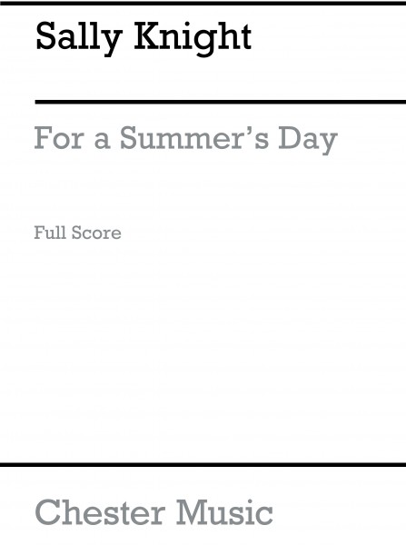 For A Summer?s Day