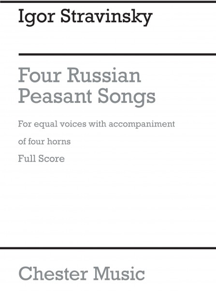 Four Russian Peasant Songs - 1954 Version