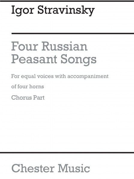 Four Russian Peasant Songs - 1954 Version
