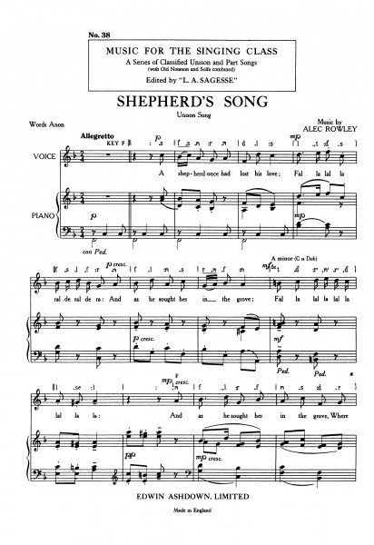Shepherds Song