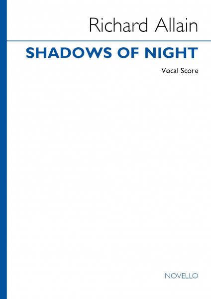 Shadows of Night Soprano, Tenor Soli, SATB, Piano Reduction