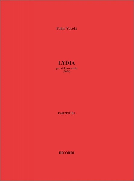 Lydia per violino e archi