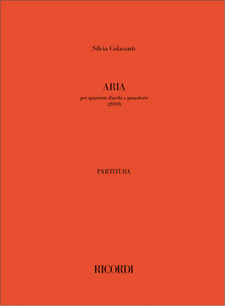 Aria per quartetto d'archi e pianoforte (2019)