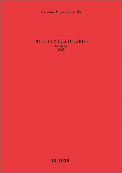 Piccoli Preludi Lirici for Piano (2025)
