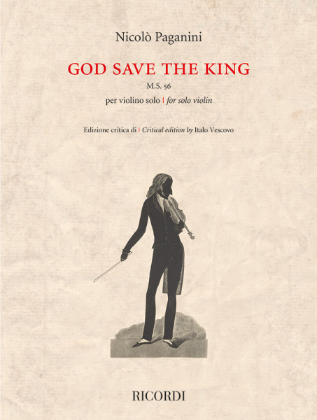 God Save the King per violino solo | for solo violin - edizione critica di | critical edition by Italo Vescovo