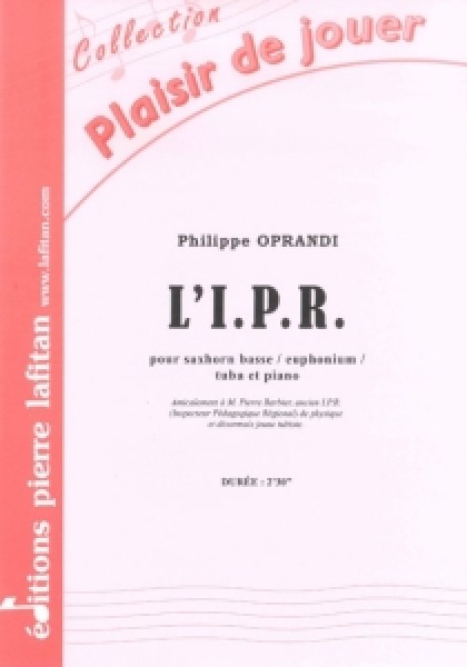 L'I.P.R. saxhorn basse/euphonium/tuba et piano
