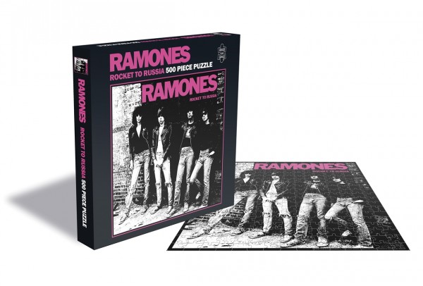 Ramones Rocket To Russia 500 Piece Jigsaw Puzzle 500 Pieces - Puzzle 41cm x 41cm