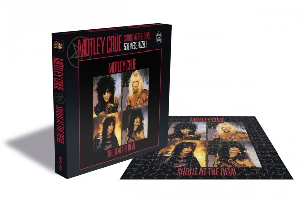 Motley Crue Shout At The Devil 500 Piece Jigsaw 500 Pieces - Puzzle 41cm x 41cm