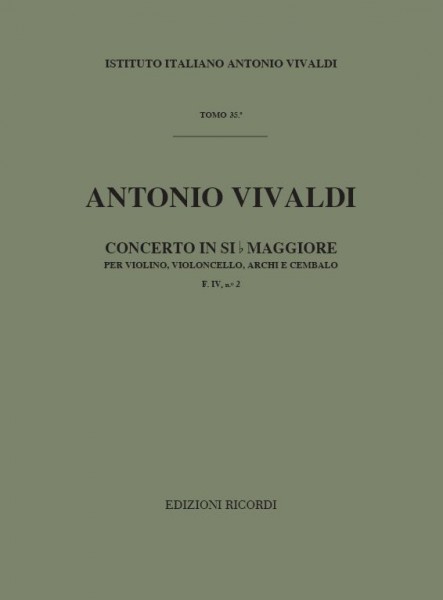Concerto B-flat major RV 547 (F.IV no.2) Tomo 35