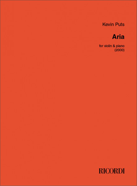 Aria for Violin and Piano