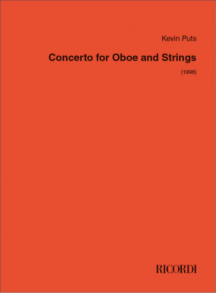 Concerto for Oboe and Strings for Oboe and String Orchestra or String Quintet