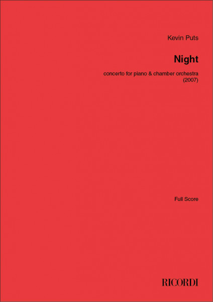 Night for Solo piano and Orchestra