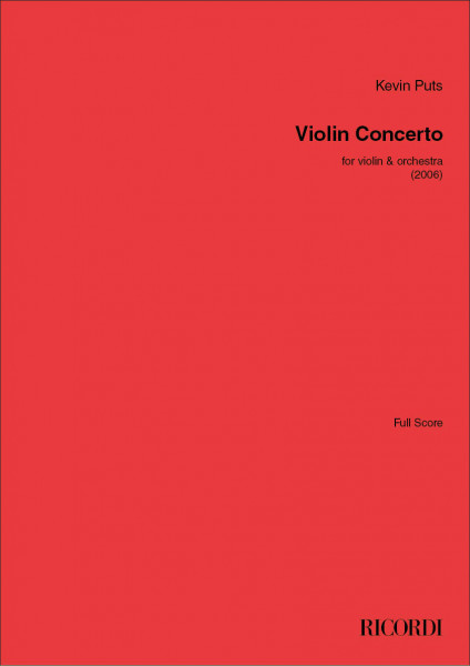 Violin Concerto for Solo Violin and Orchestra