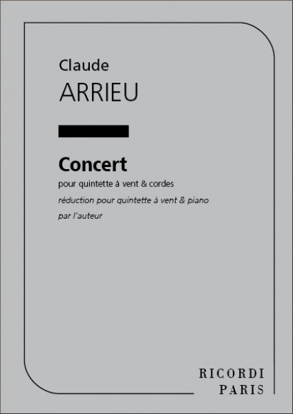 Concert Fl Htb Cl Bsn Cor Et Pno