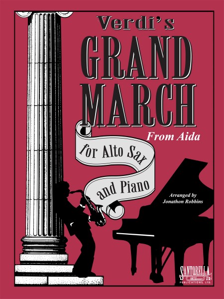 Grand March From Aida For Alto Sax