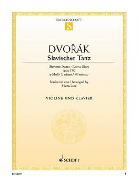 Slawischer Tanz E minor op. 72-2