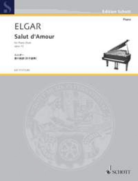 Salut d'Amour op. 12 Japanese Front Cover