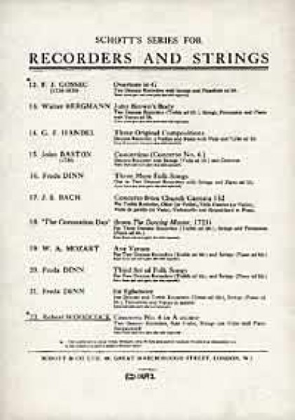 Concerto No. 4 in A minor