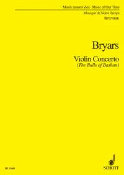 Violin Concerto The Bulls of Bashan