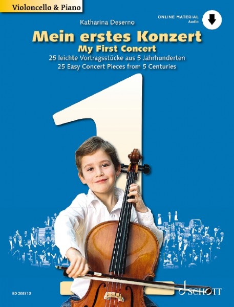Mein erstes Konzert 25 leichte Vortragsstücke aus 5 Jahrhunderten