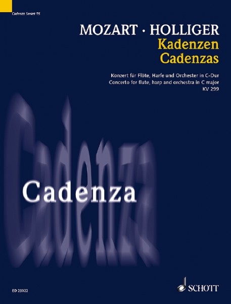 Kadenzen Kv 299 Zum Konzert Für Flöte, Harfe und Orchester C-Dur Kv 299 Von Wolfgang Amadeus Mozart