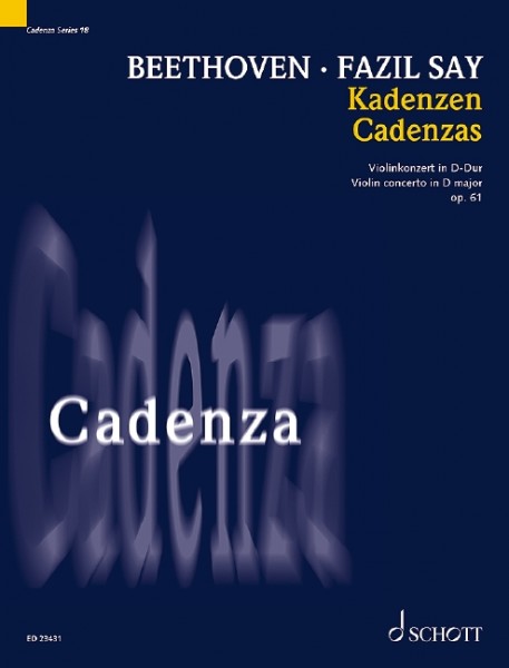 Cadenza Violin Concerto D major op. 61