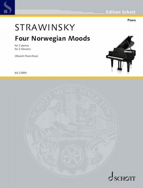 Vier norwegische Impressionen Fassung für 2 Klaviere von Kari Kvernberg Dajani & Thomas Knudsen (Munch Piano Duo) (2023)