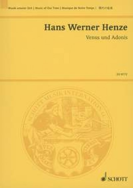 Venus und Adonis Opera in one act