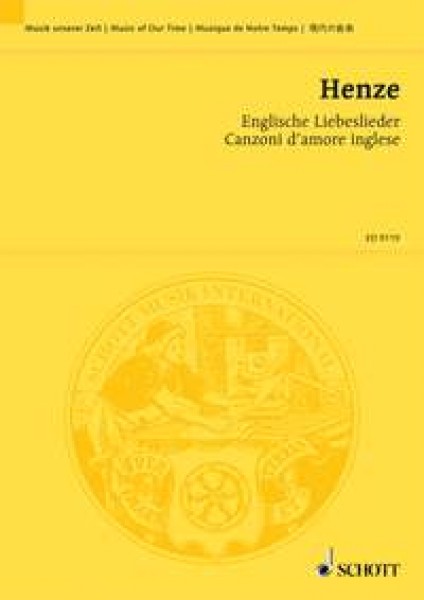 Englische Liebeslieder Canzoni d'amore inglese