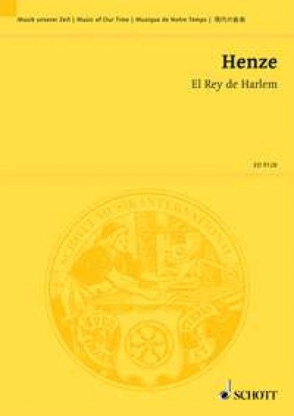 El Rey de Harlem Imaginary Theatre I for mezzo soprano and small ensemble