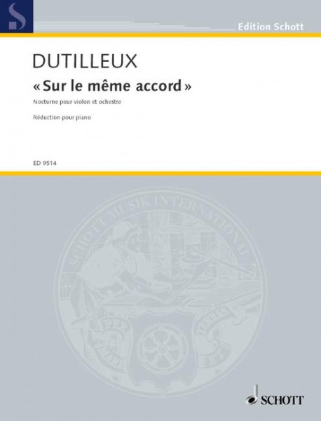 Sur le même accord Nocturne