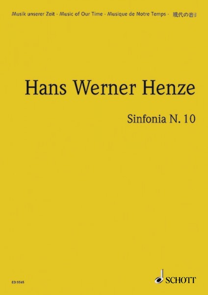 Sinfonia N. 10 in four movements for large orchestra