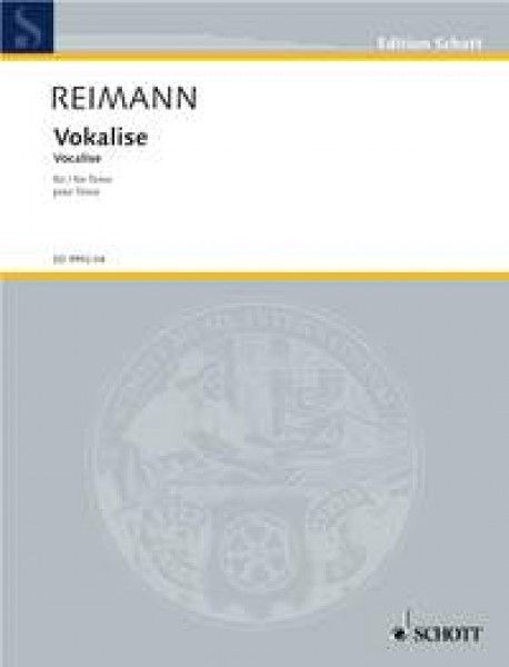 Vocalise for tenor