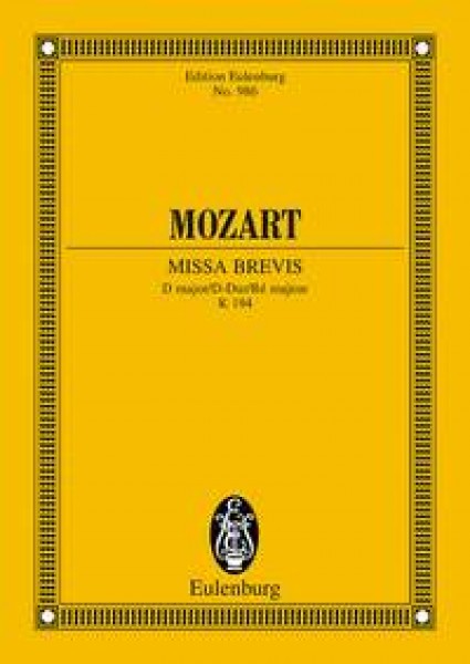 Missa Brevis In D Major KV 194