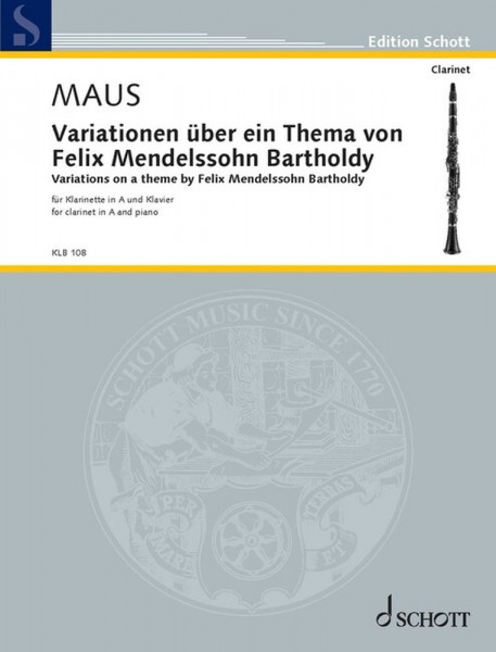 Variations on a theme By Felix Mendelssohn Bartholdy