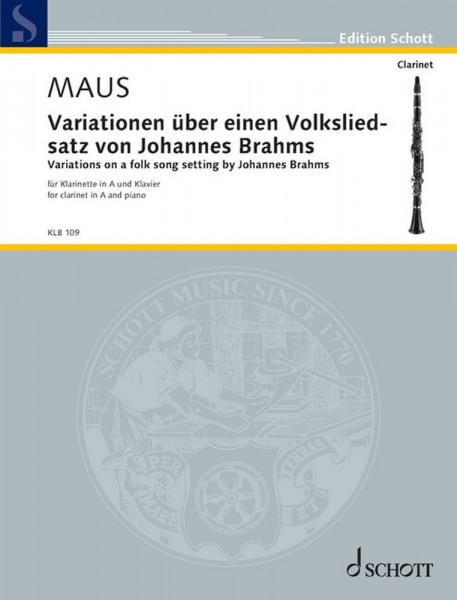 Variations on a folk song setting By Johannes Brahms