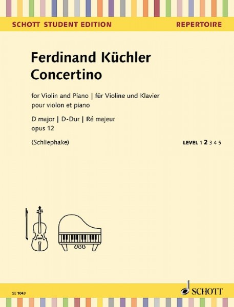 Concertino D-Dur Op. 12