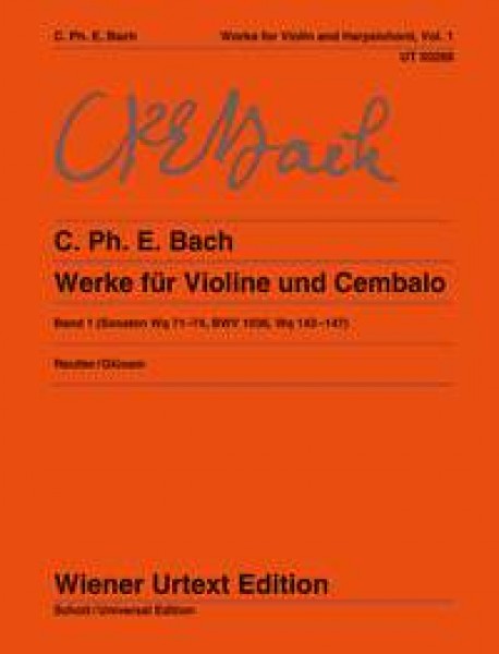 Sonatas Band 1 Sonatas Wq 71-74, BWV 1036, Violinsonaten nach den Trios Wq 143-147