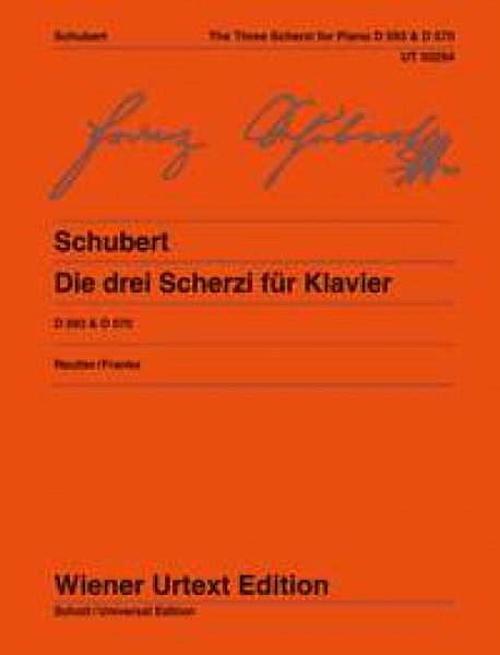 3 Scherzi D 593 Edited from the sources by Jochen Reutter