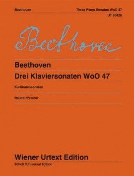 Three Piano Sonatas WoO 47 Kurfürstensonaten