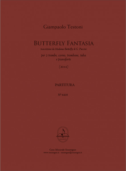 Butterfly Fantasia per quintetto d?ottoni e pianoforte