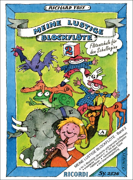 Meine lustige Blockflöte Band 2 (dt. und barock)