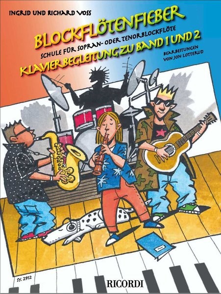 Blockflötenfieber Klavierbegleitung 1-2 Klavierbegleitung zu Band 1 und 2