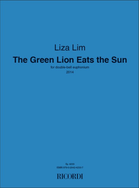 The Green Lion Eats the Sun for double-bell euphonium - 2014
