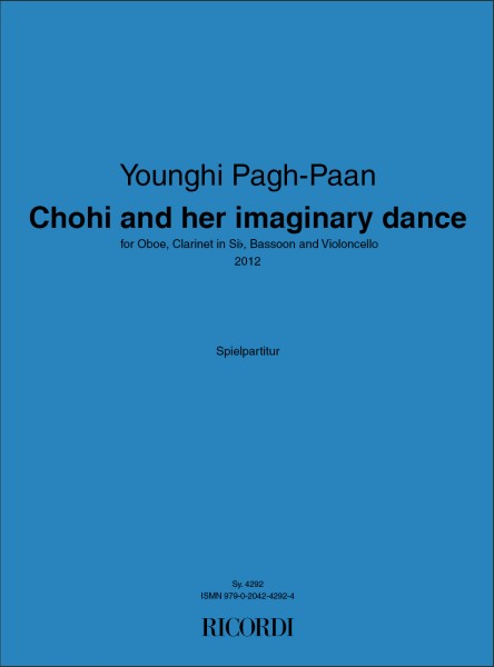 Chohi and her imaginary dance for Oboe, Clarinet in Sib, Bassoon and Violoncello