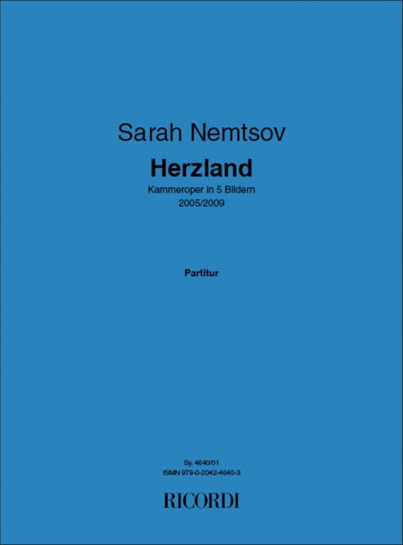 Herzland Kammeroper in 5 Bildern