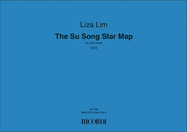 The Su Song Star Map for solo violin - 2018