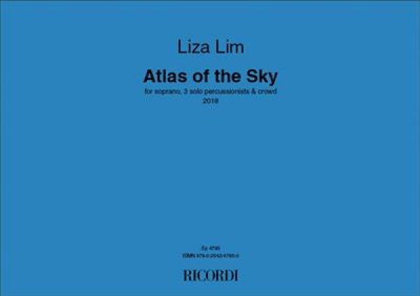 Atlas of the Sky Rituals of transformation for soprano, 3 percussion soloists and crowd
