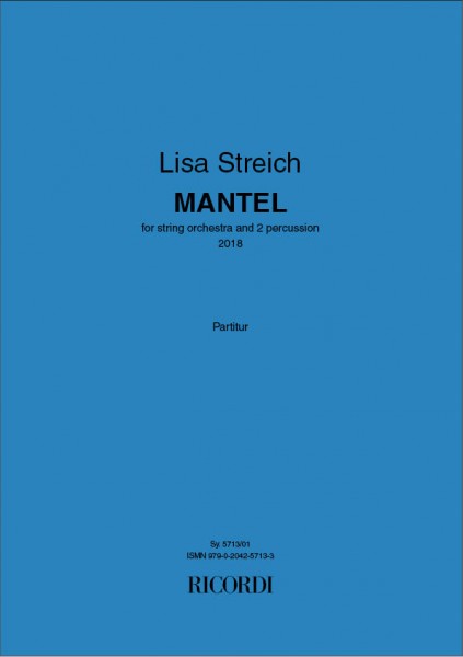 Mantel for string orchestra and 2 percussion